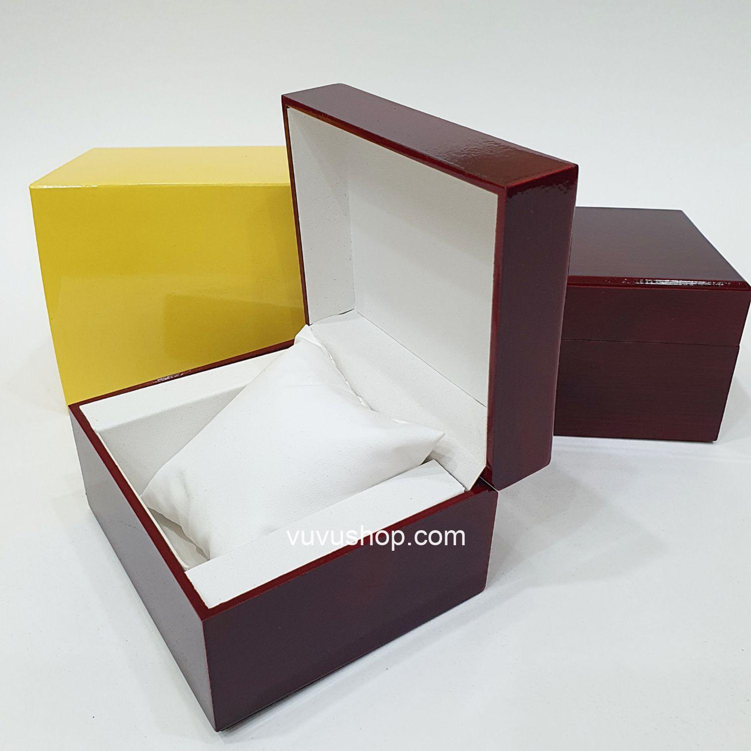 Hộp đồng hồ - Hộp gỗ nắp bật - Ảnh 3