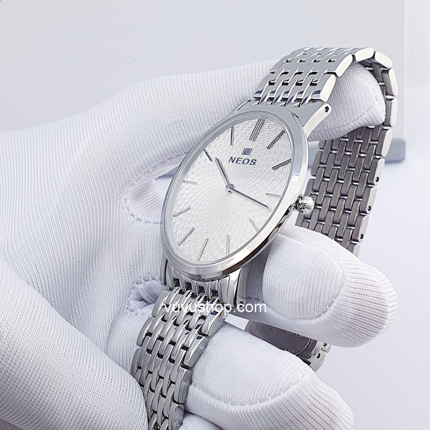 Đồng hồ nam NEOS N-40577M Siêu mỏng Chính hãng - Ảnh 9