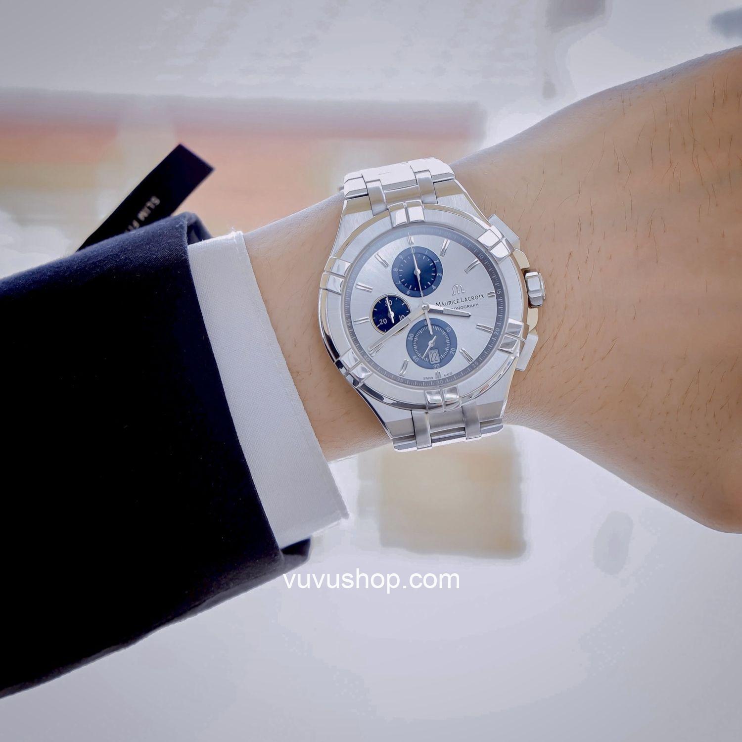 Đồng hồ nam MAURICE LACROIX Aikon Chronograph - Ảnh 3