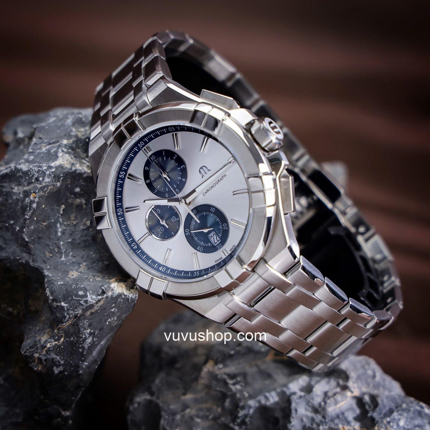 Đồng hồ nam MAURICE LACROIX Aikon Chronograph - Ảnh 5