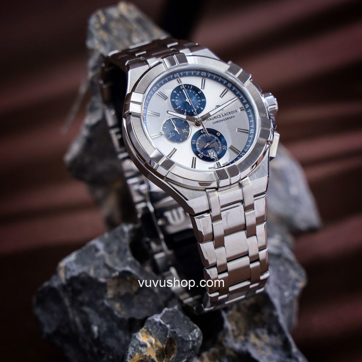 Đồng hồ nam MAURICE LACROIX Aikon Chronograph - Ảnh 6