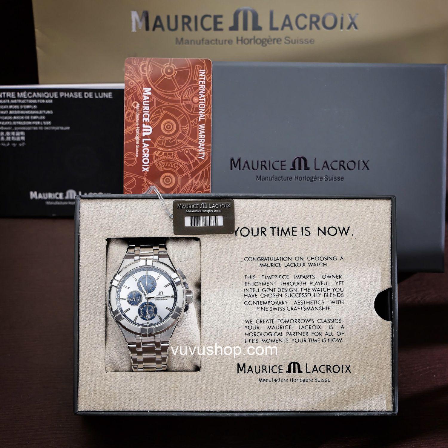 Đồng hồ nam MAURICE LACROIX Aikon Chronograph - Ảnh 10