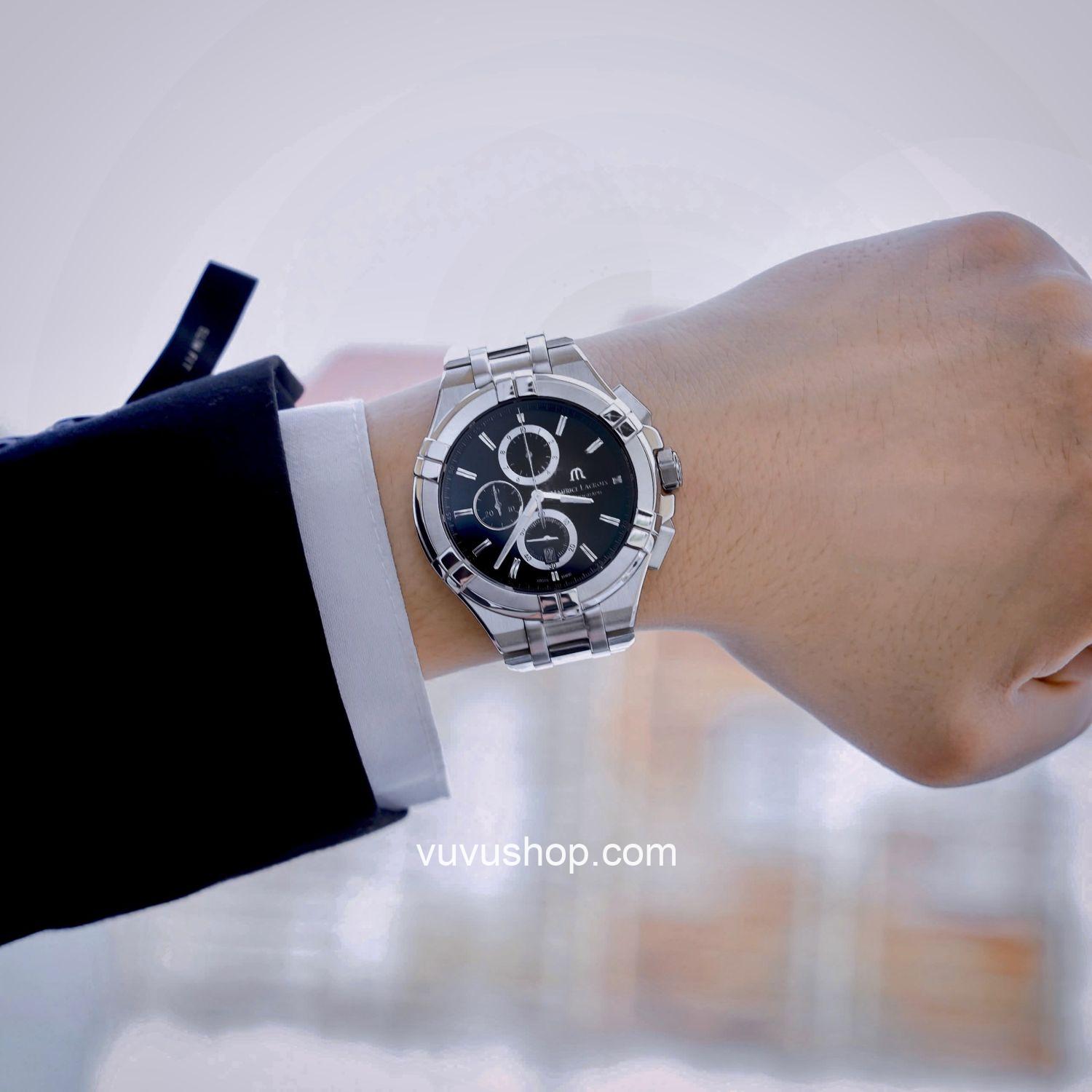 Đồng hồ nam MAURICE LACROIX Aikon Chronograph - Ảnh 4