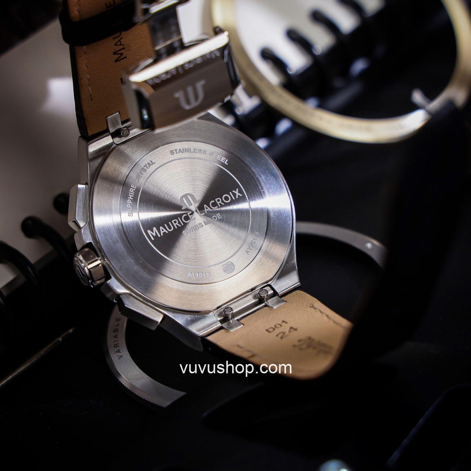 Đồng hồ nam MAURICE LACROIX Aikon Chronograph - Ảnh 7