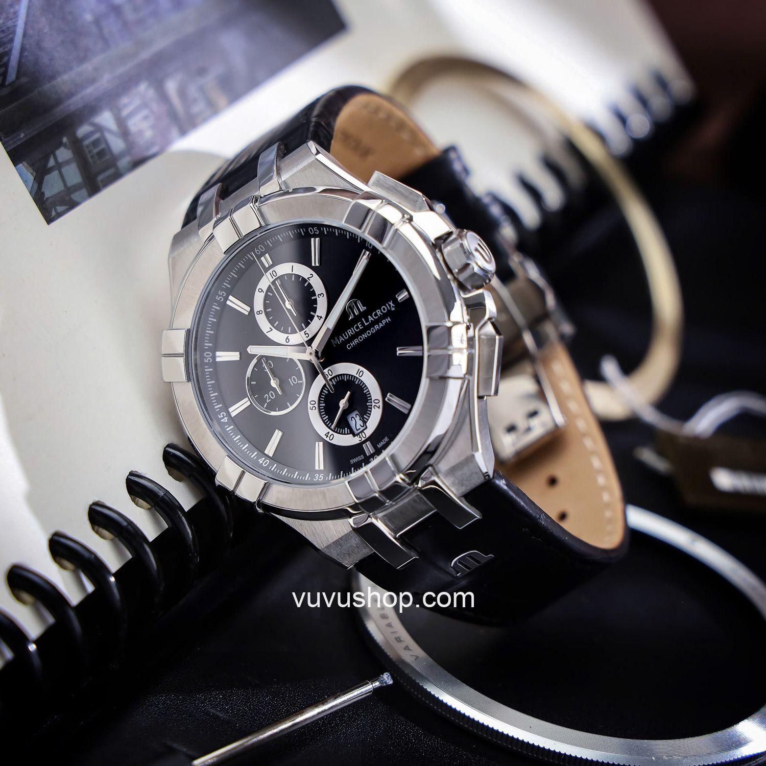 Đồng hồ nam MAURICE LACROIX Aikon Chronograph - Ảnh 5