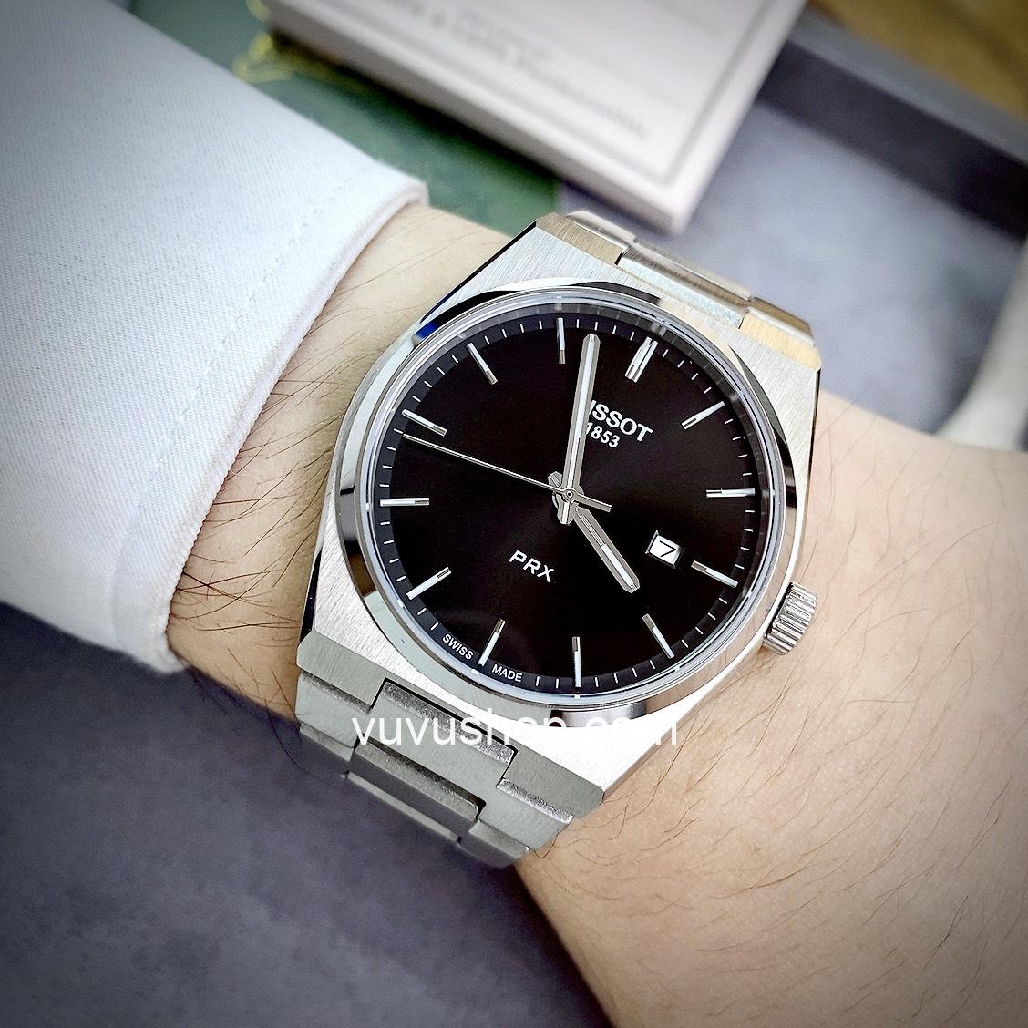 Đồng hồ nam TISSOT PRX T137 Máy pin - Ảnh 5