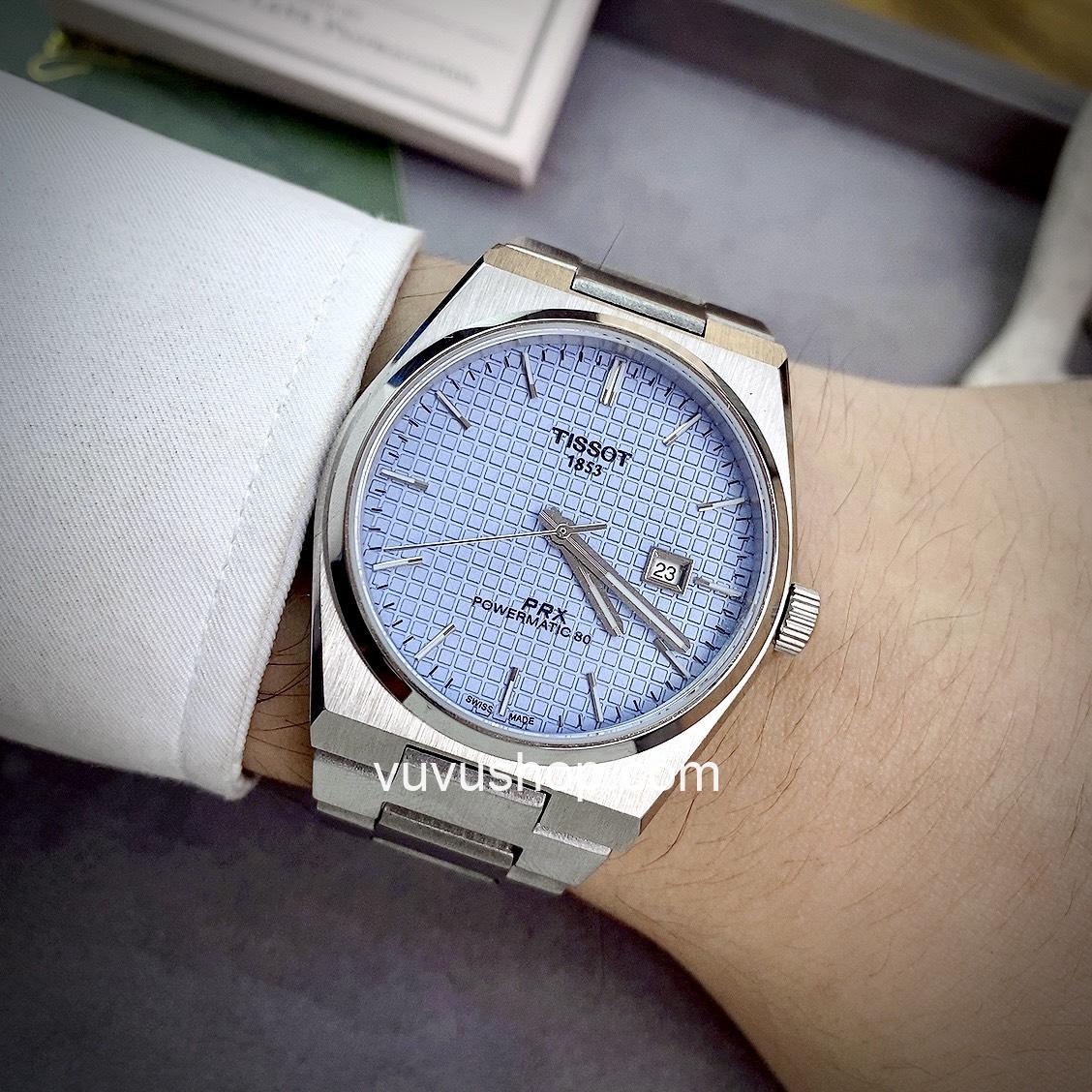 Đồng hồ nam TISSOT PRX T137 Máy pin - Ảnh 4