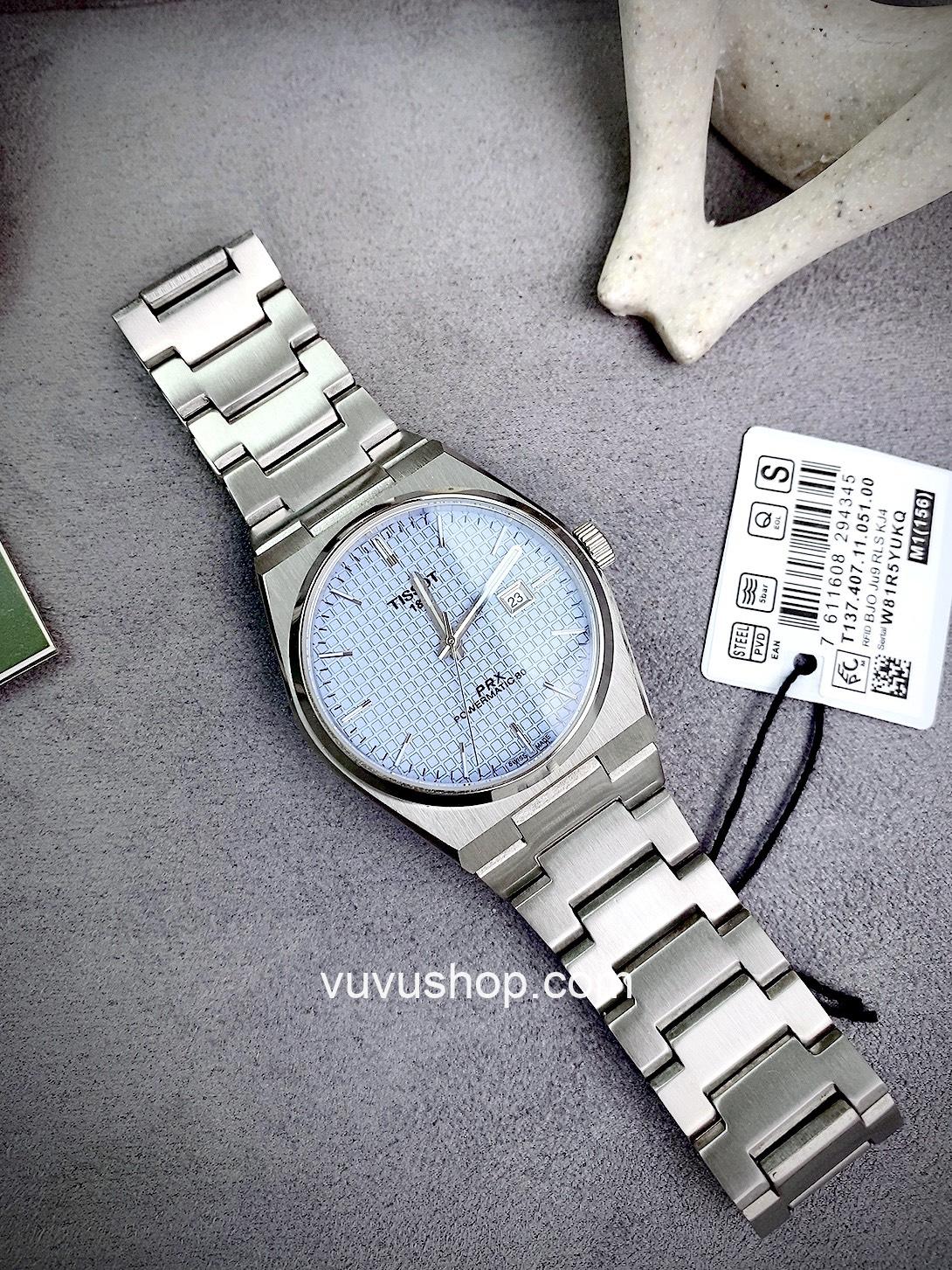 Đồng hồ nam TISSOT PRX T137 Máy pin - Ảnh 8