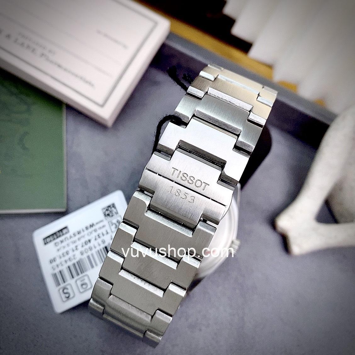Đồng hồ nam TISSOT PRX T137 Máy pin - Ảnh 7