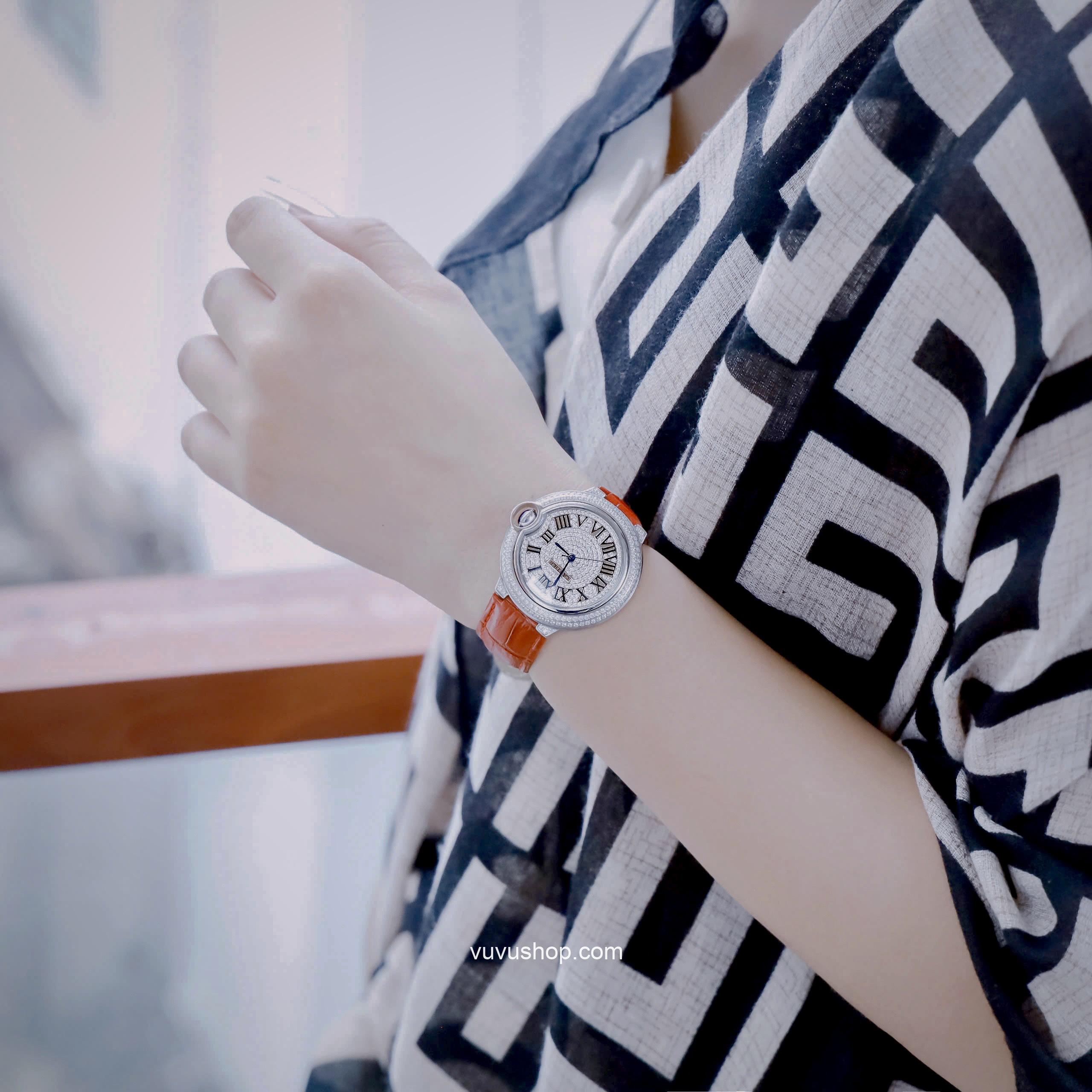 Đồng hồ nữ CARTIER BALLON BLEU - Ảnh 8
