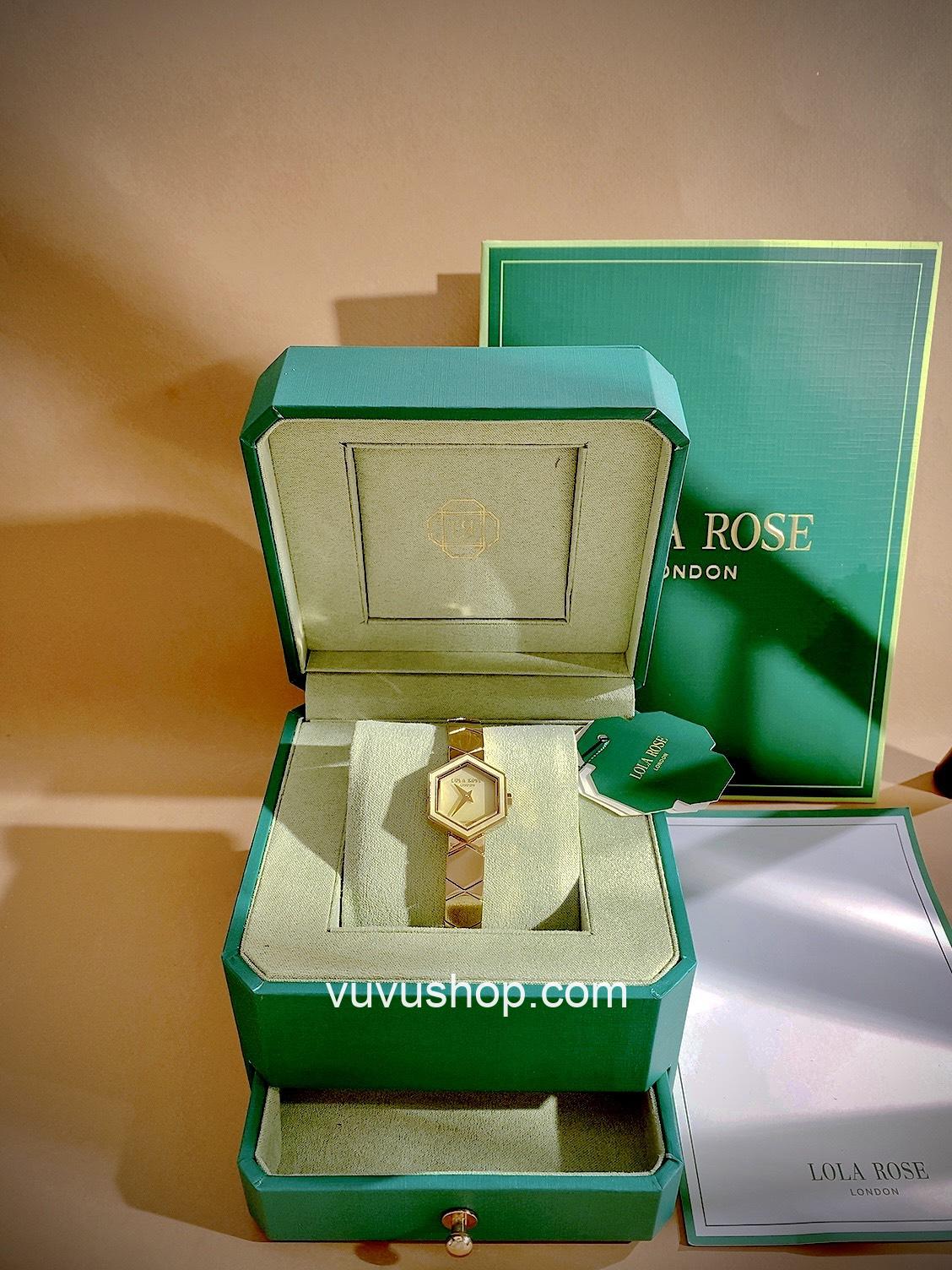 Đồng hồ nữ LOLA ROSE LONDON Honeycomb Collection - Ảnh 14