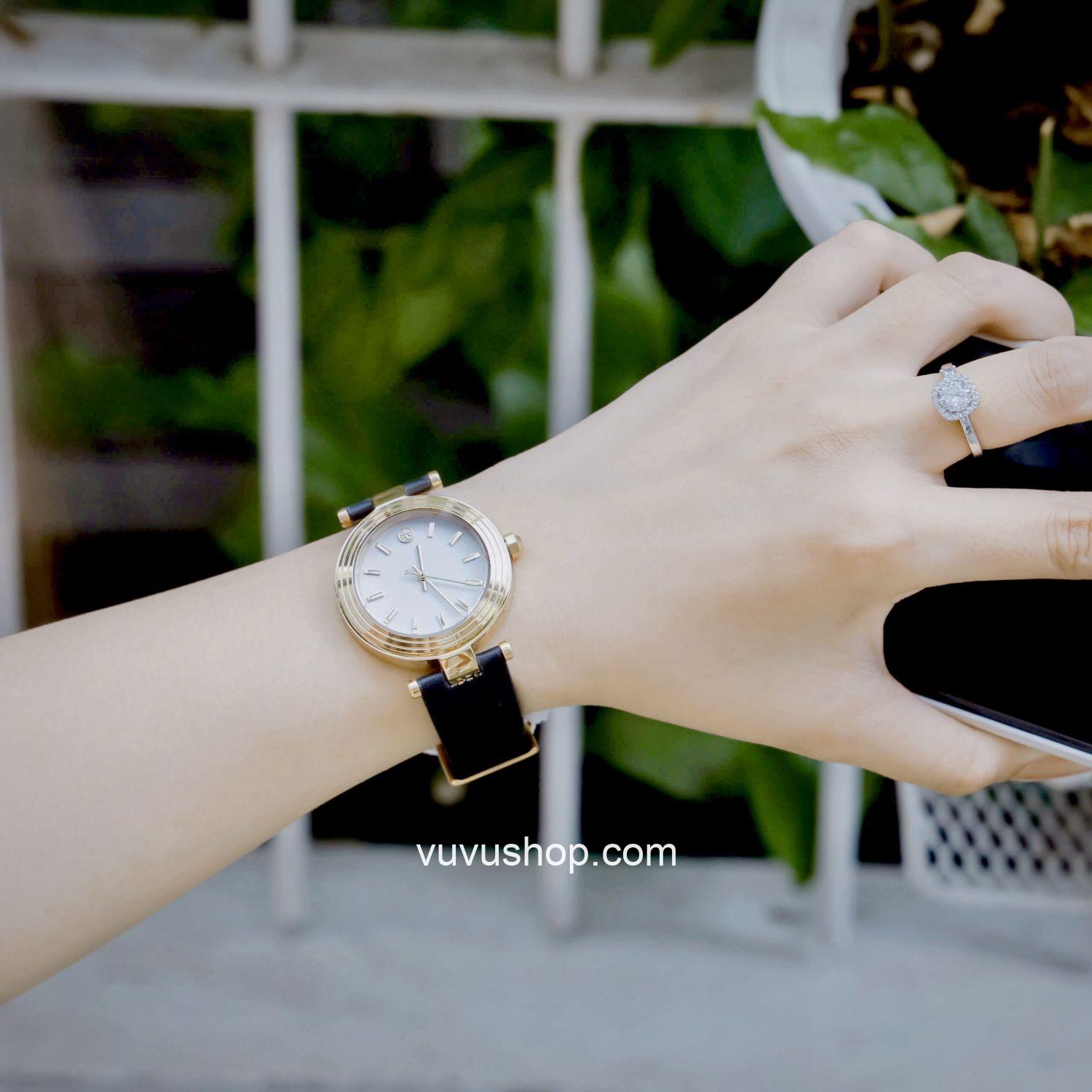 Đồng hồ nữ TORY BURCH Classic Dây da - Ảnh 6