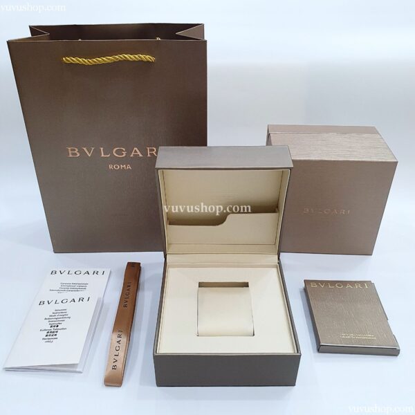 Hộp đồng hồ BVLGARI cao cấp Fullbox - Hình ảnh 2