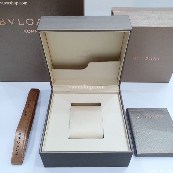 Hộp đồng hồ BVLGARI cao cấp Fullbox - Hình ảnh 5