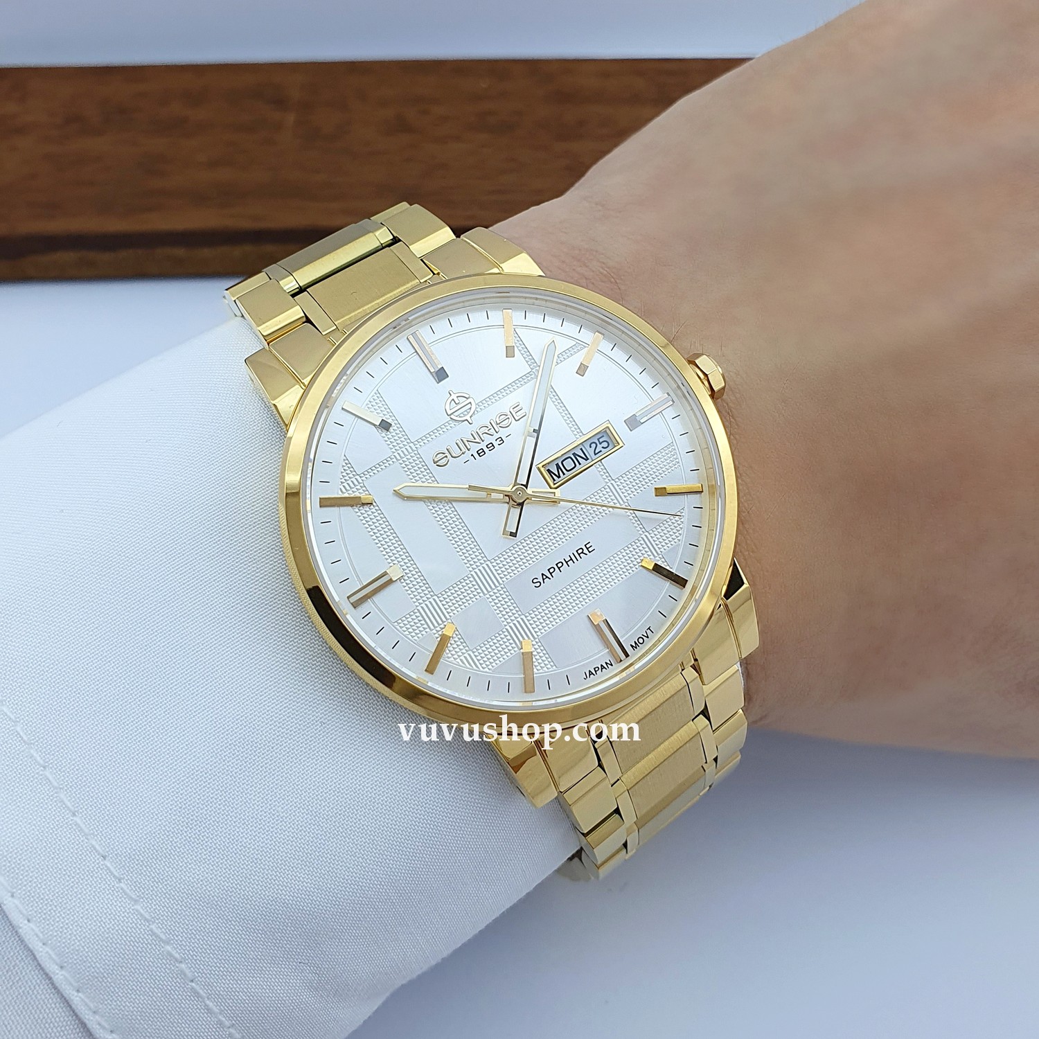 Đồng hồ nam SUNRISE 1204SA Chính hãng - Ảnh 12