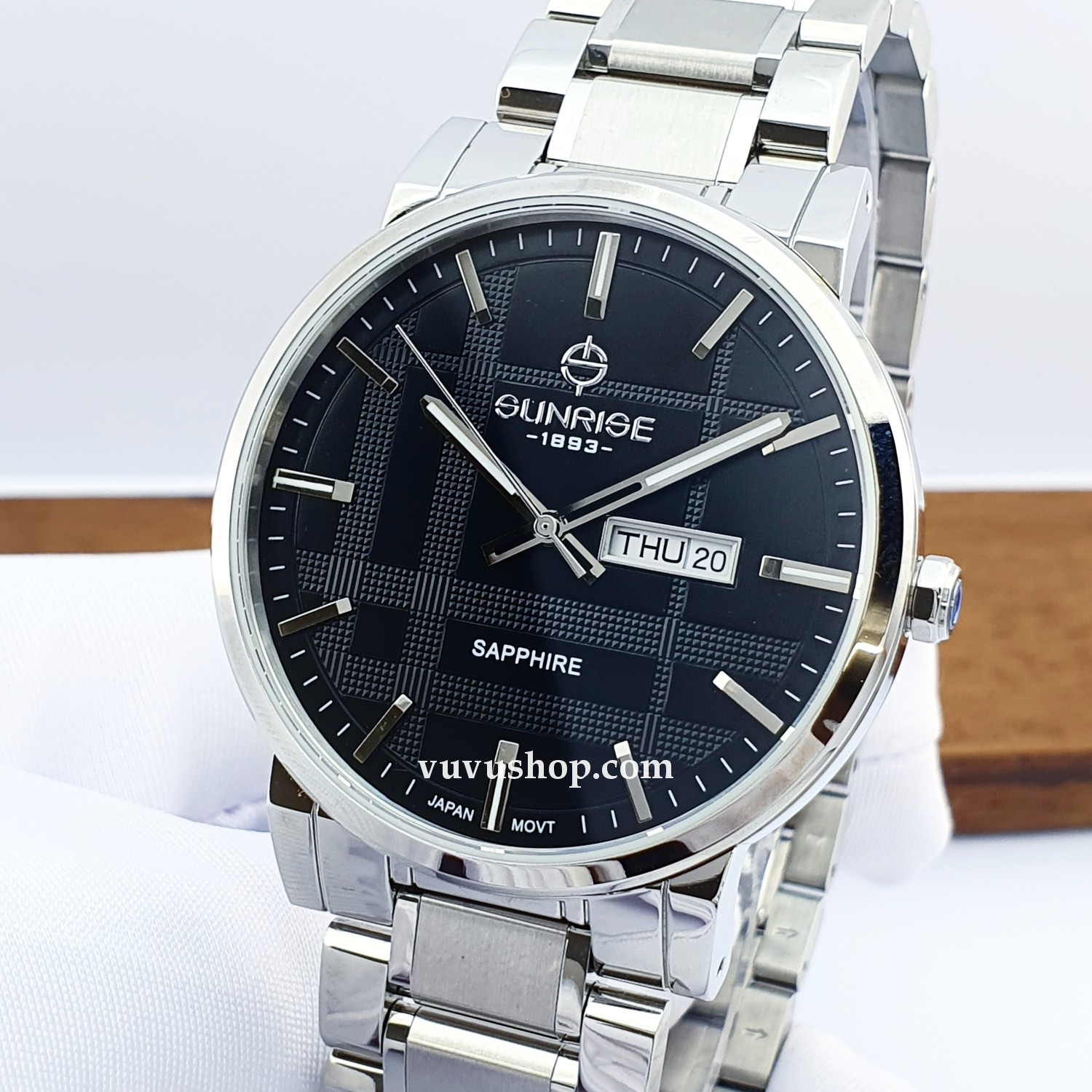 Đồng hồ nam SUNRISE 1204SA Chính hãng - Ảnh 10