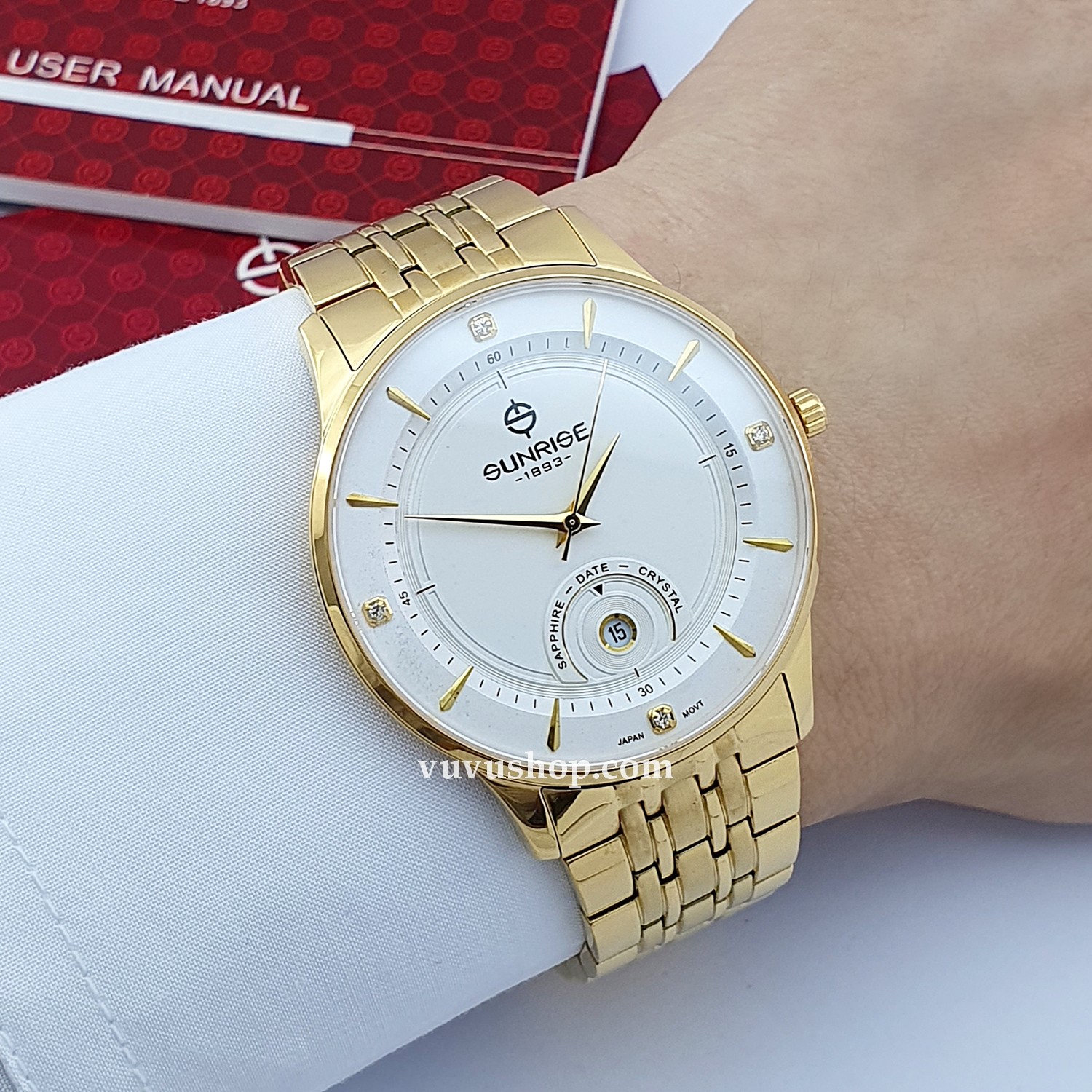 Đồng hồ nam SUNRISE 1223SA Chính hãng - Ảnh 15