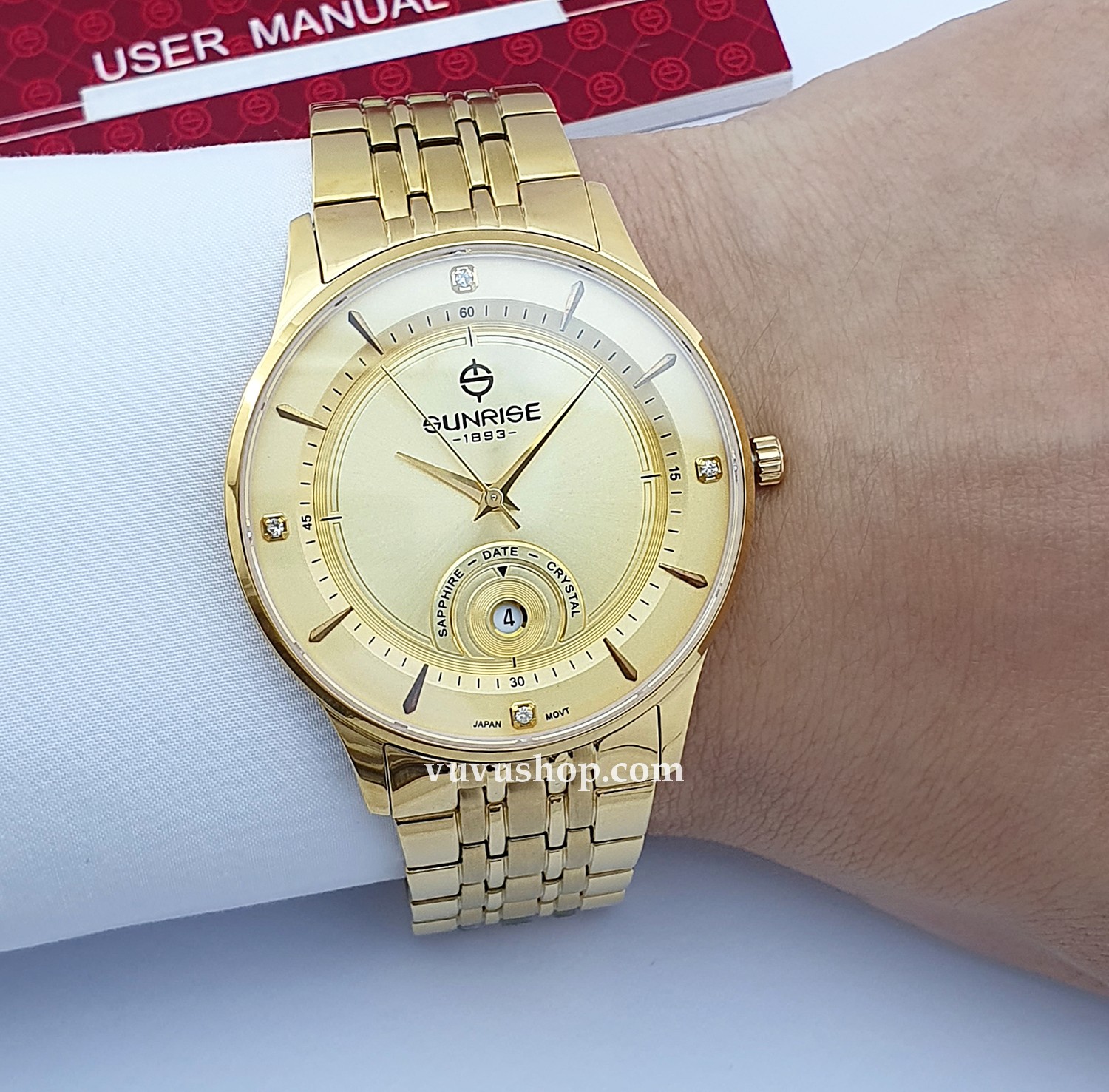 Đồng hồ nam SUNRISE 1223SA Chính hãng - Ảnh 17