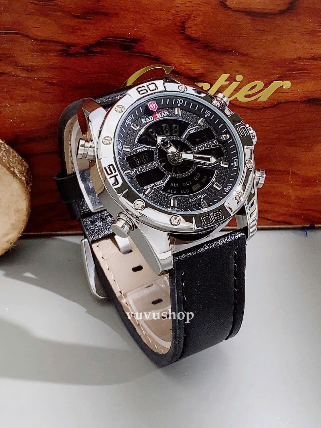 Đồng hồ nam KADEMAN K7001 Digital Đa chức năng Fullbox - Ảnh 15