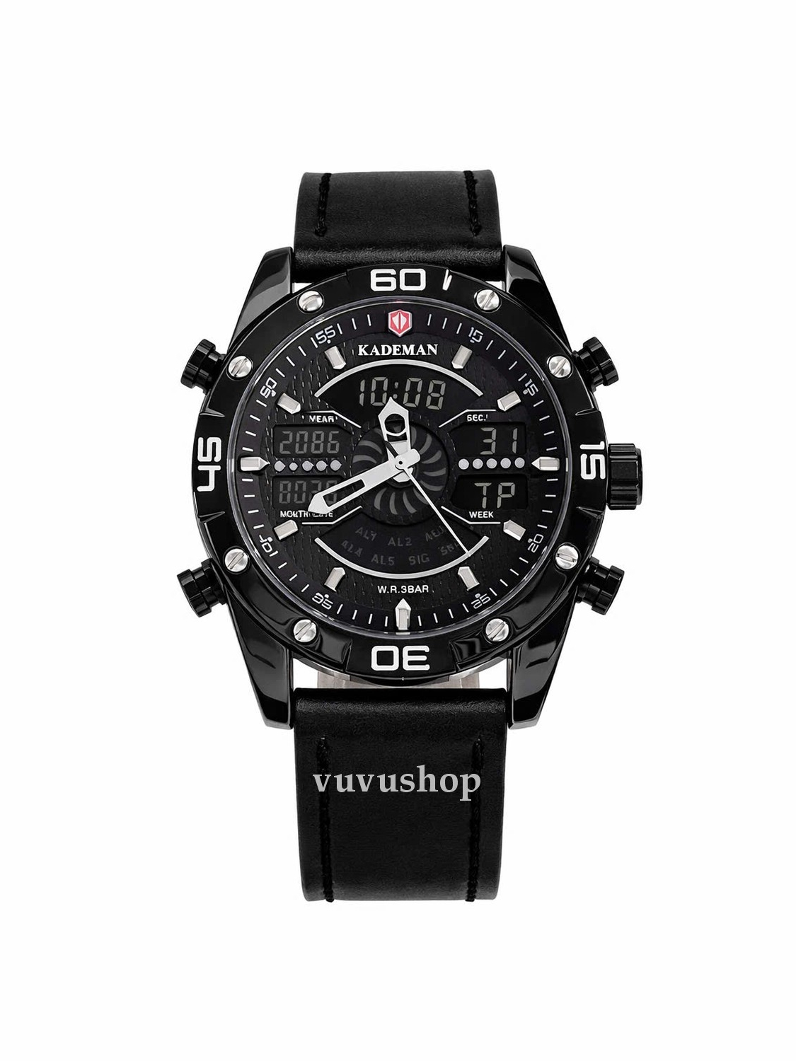 Đồng hồ nam KADEMAN K7001 Digital Đa chức năng Fullbox