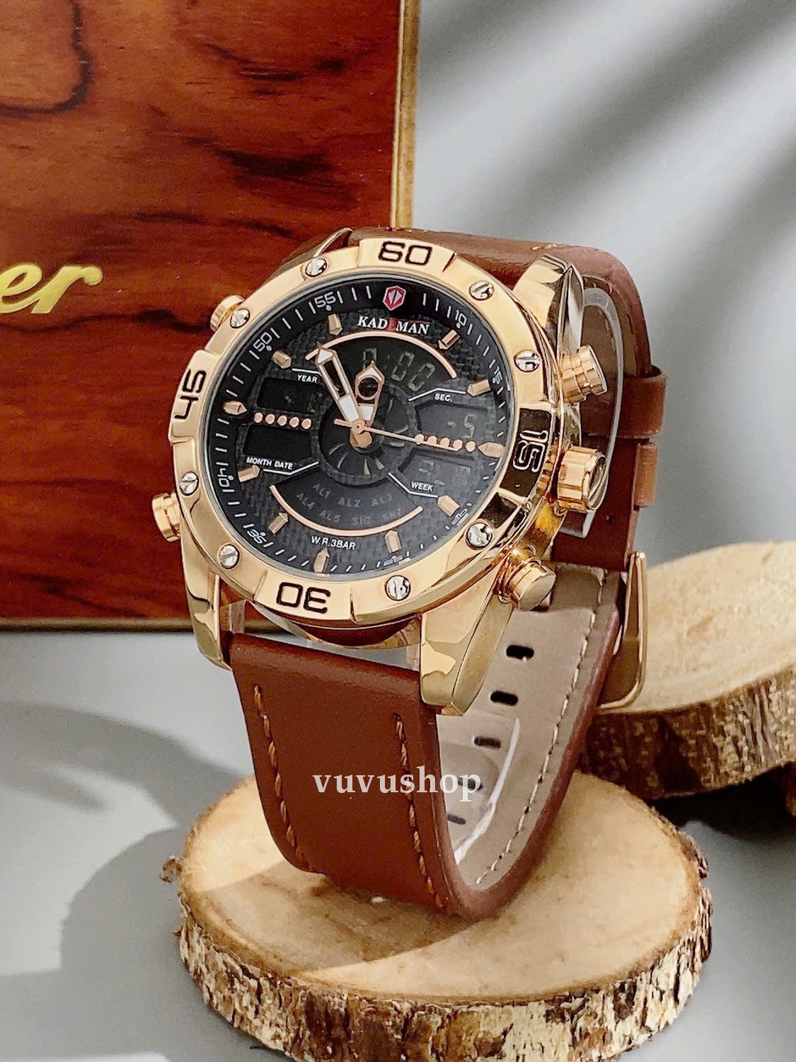 Đồng hồ nam KADEMAN K7001 Digital Đa chức năng Fullbox - Ảnh 8