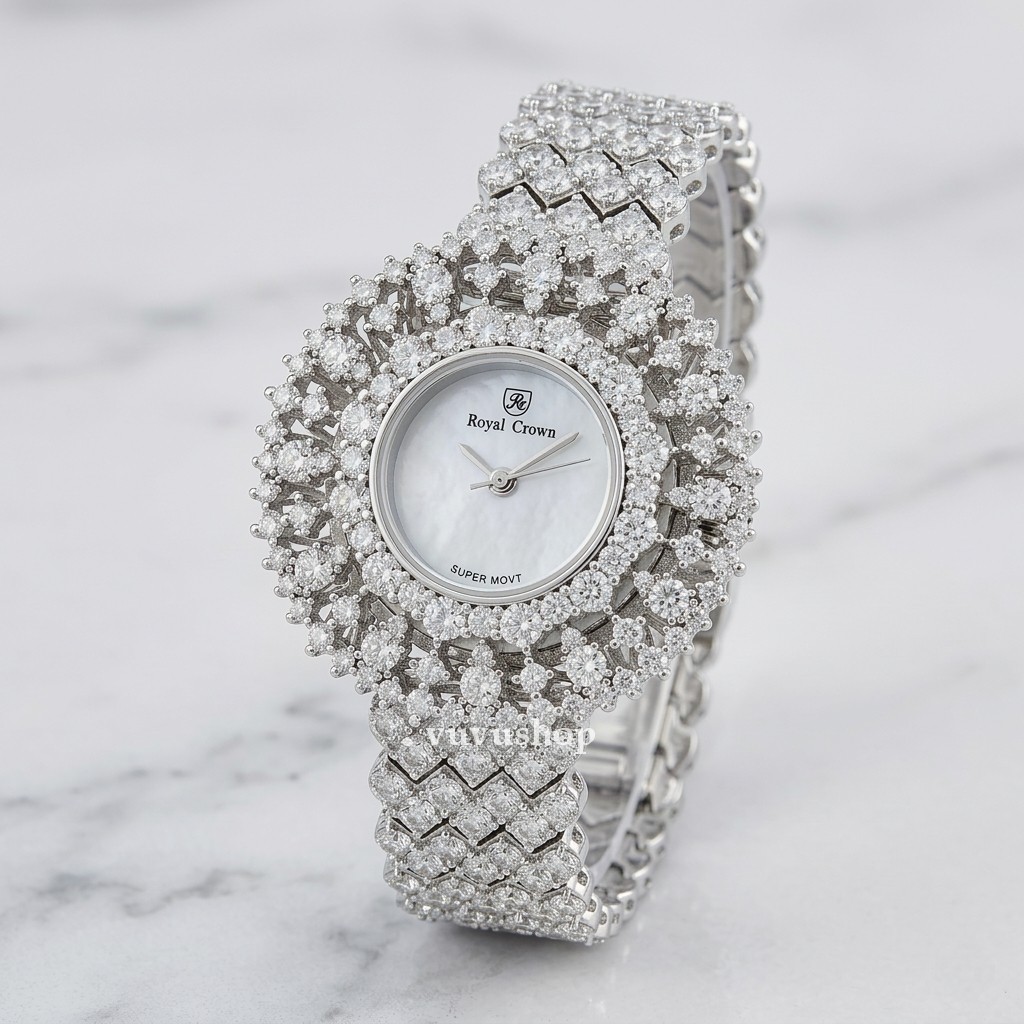 Đồng hồ nữ ROYAL CROWN 2480 Fullbox - Ảnh 8