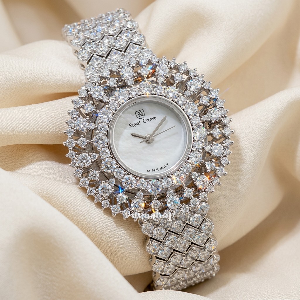 Đồng hồ nữ ROYAL CROWN 2480 Fullbox - Ảnh 3