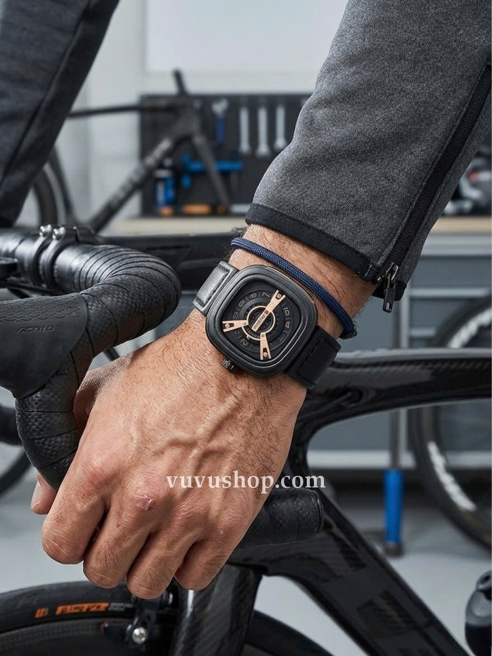 Đồng hồ nam KADEMAN 365B-2 Size lớn Chính hãng Fullbox - Ảnh 6