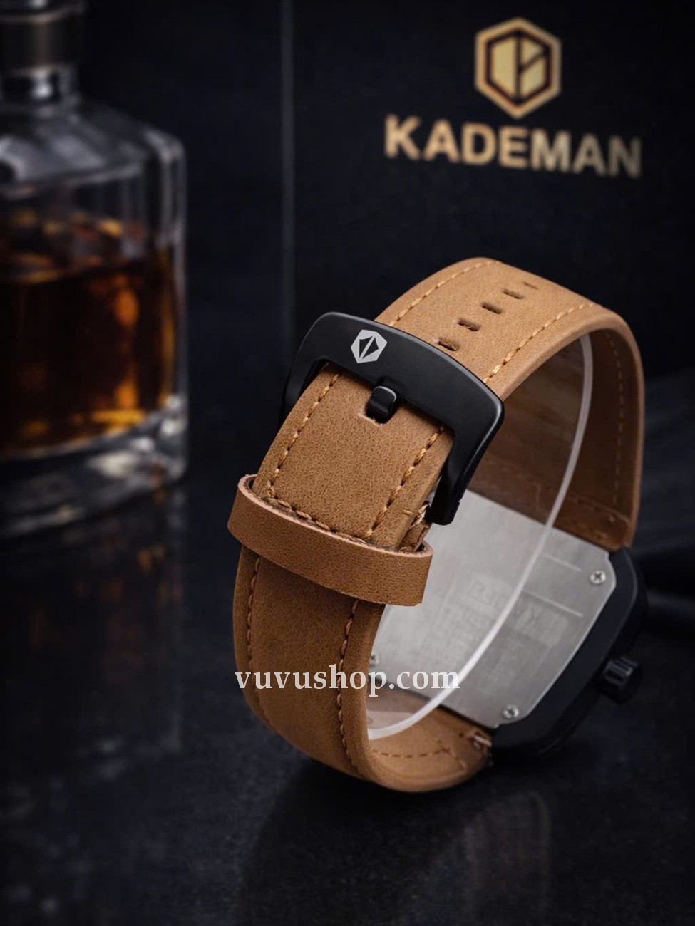 Đồng hồ nam KADEMAN 365B-2 Size lớn Chính hãng Fullbox - Ảnh 13