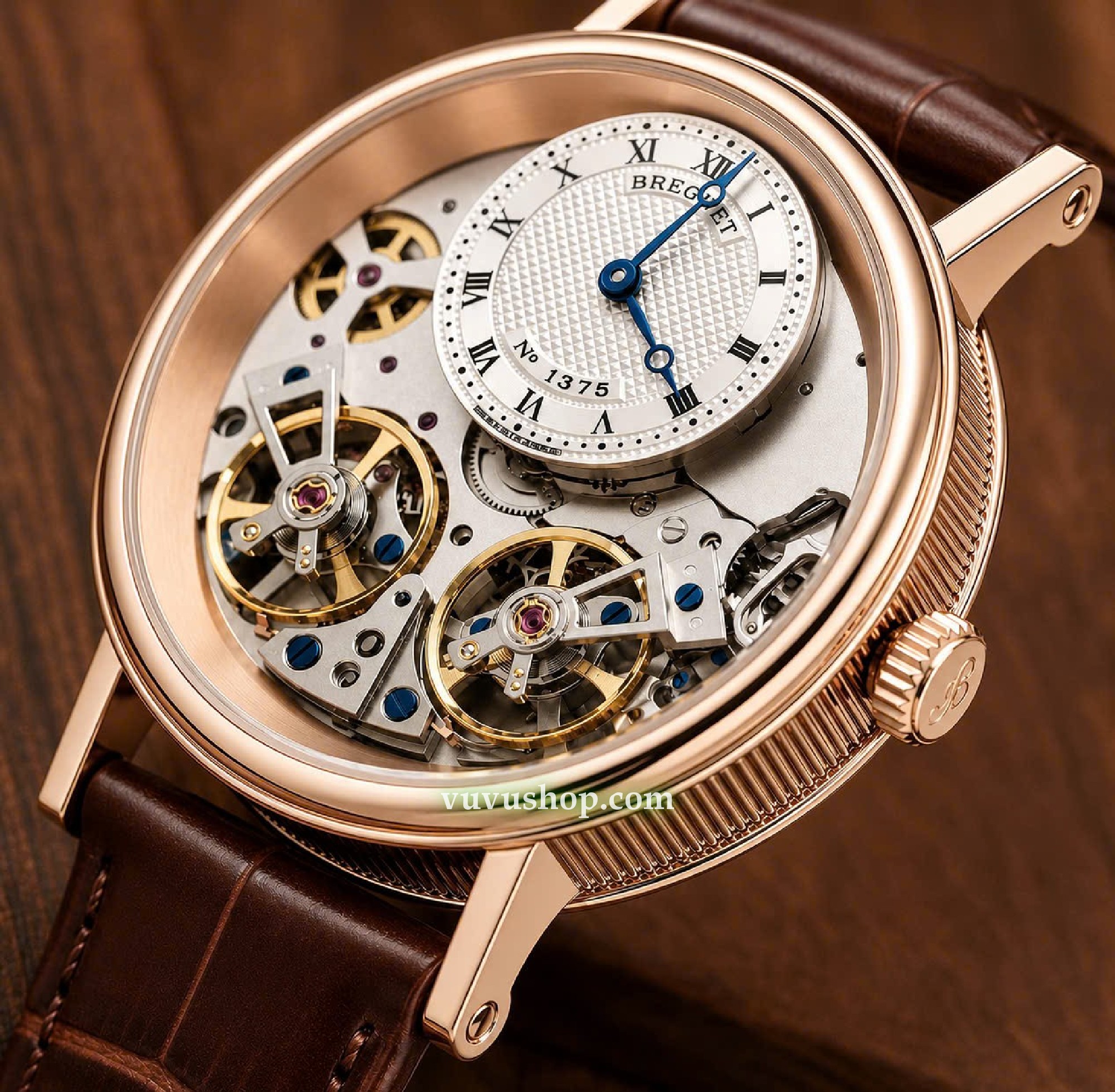 Đồng hồ nam BREGUET Tradition Manual Wind 40mm 7057BB/G9/9W6 - Ảnh 10