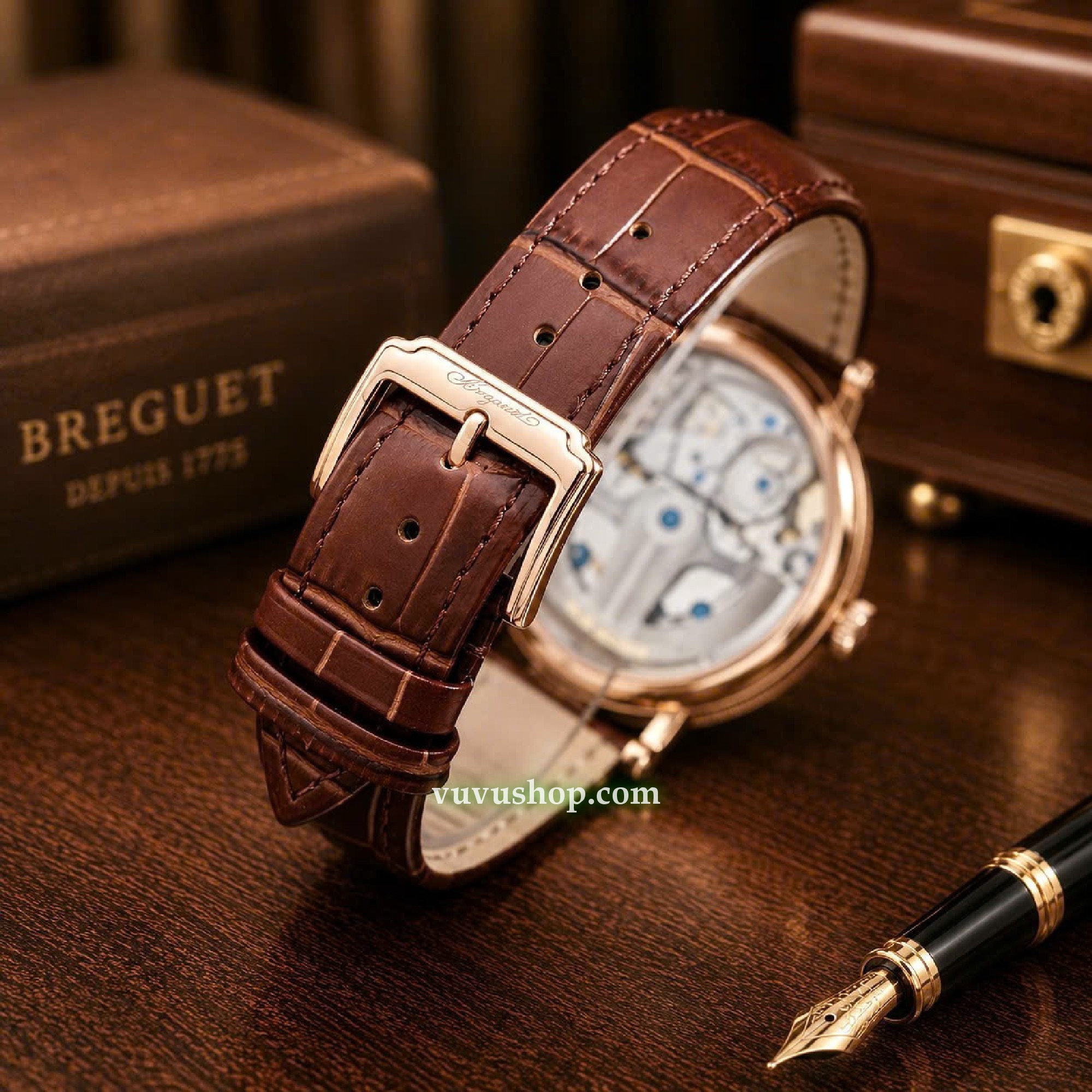 Đồng hồ nam BREGUET Tradition Manual Wind 40mm 7057BB/G9/9W6 - Ảnh 14