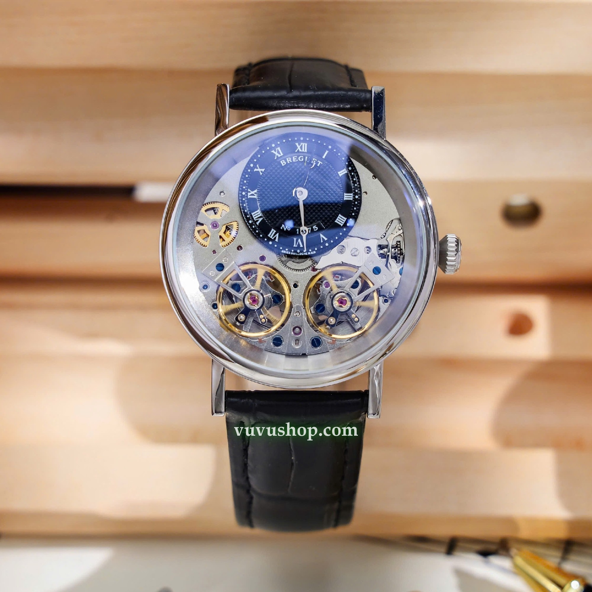 Đồng hồ nam BREGUET Tradition Manual Wind 40mm 7057BB/G9/9W6 - Ảnh 2