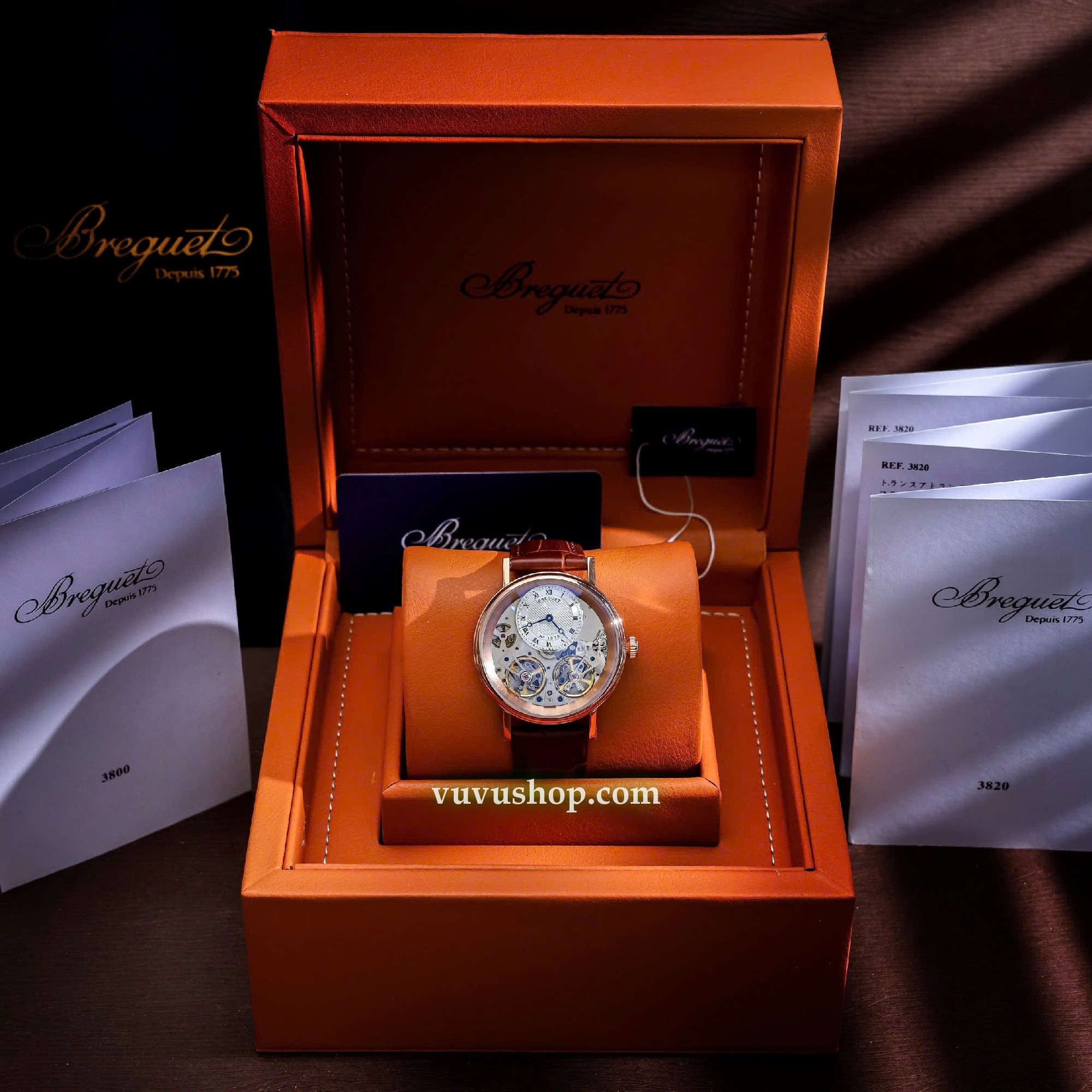 Đồng hồ nam BREGUET Tradition Manual Wind 40mm 7057BB/G9/9W6 - Ảnh 15