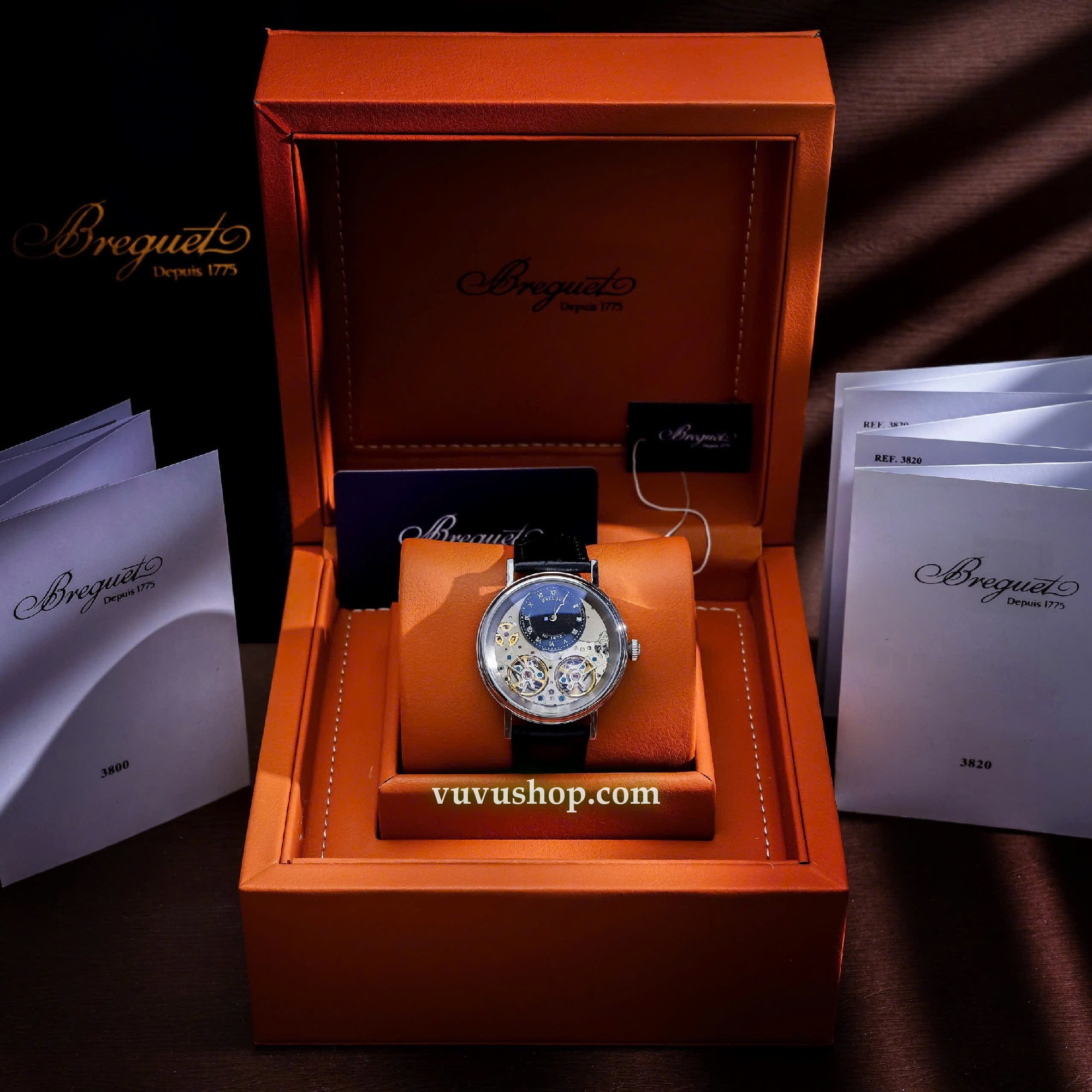 Đồng hồ nam BREGUET Tradition Manual Wind 40mm 7057BB/G9/9W6 - Ảnh 7
