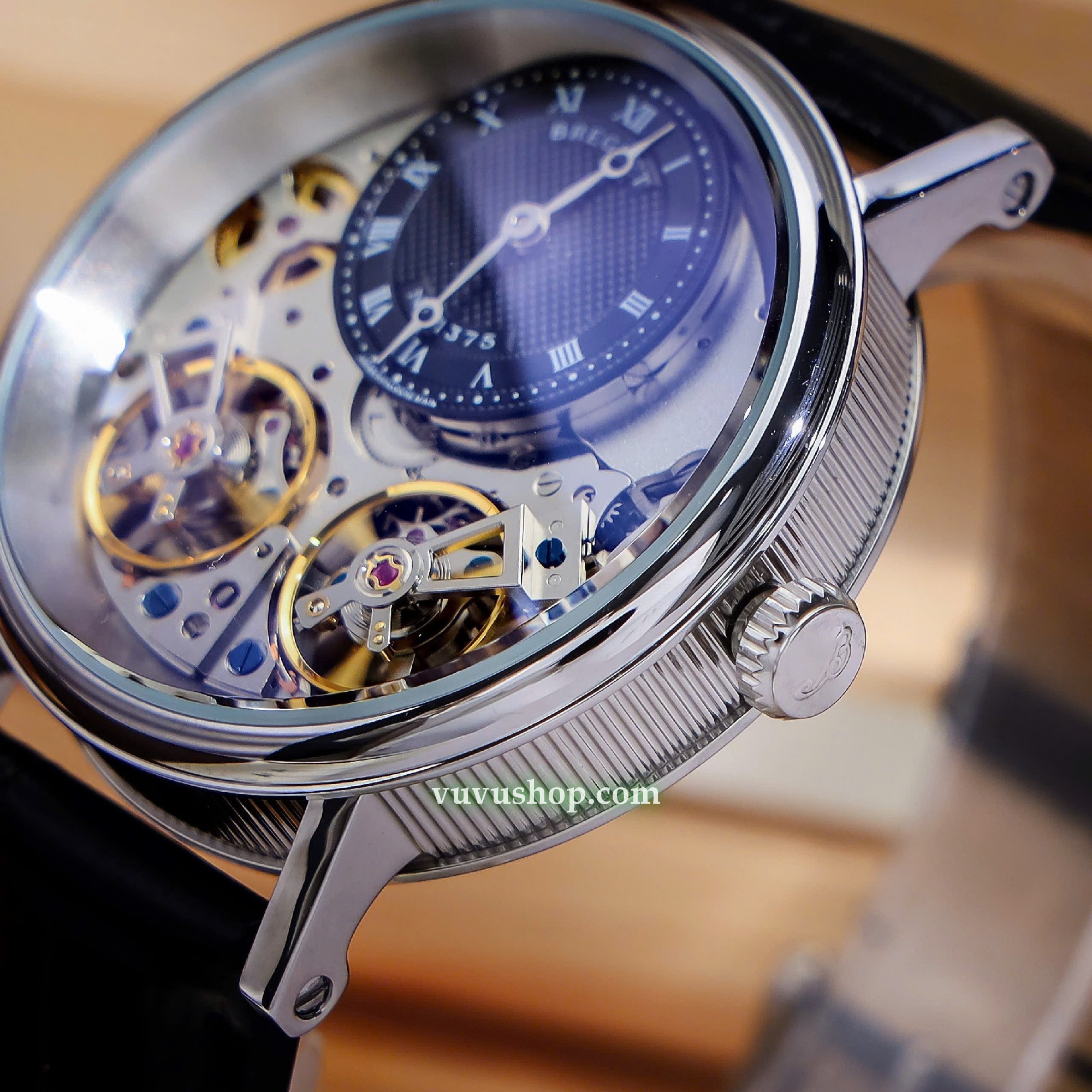 Đồng hồ nam BREGUET Tradition Manual Wind 40mm 7057BB/G9/9W6 - Ảnh 6