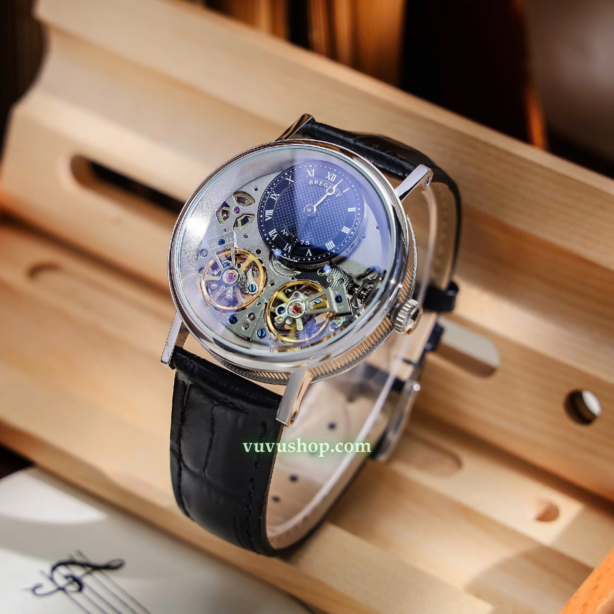 Đồng hồ nam BREGUET Tradition Manual Wind 40mm 7057BB/G9/9W6 - Ảnh 4