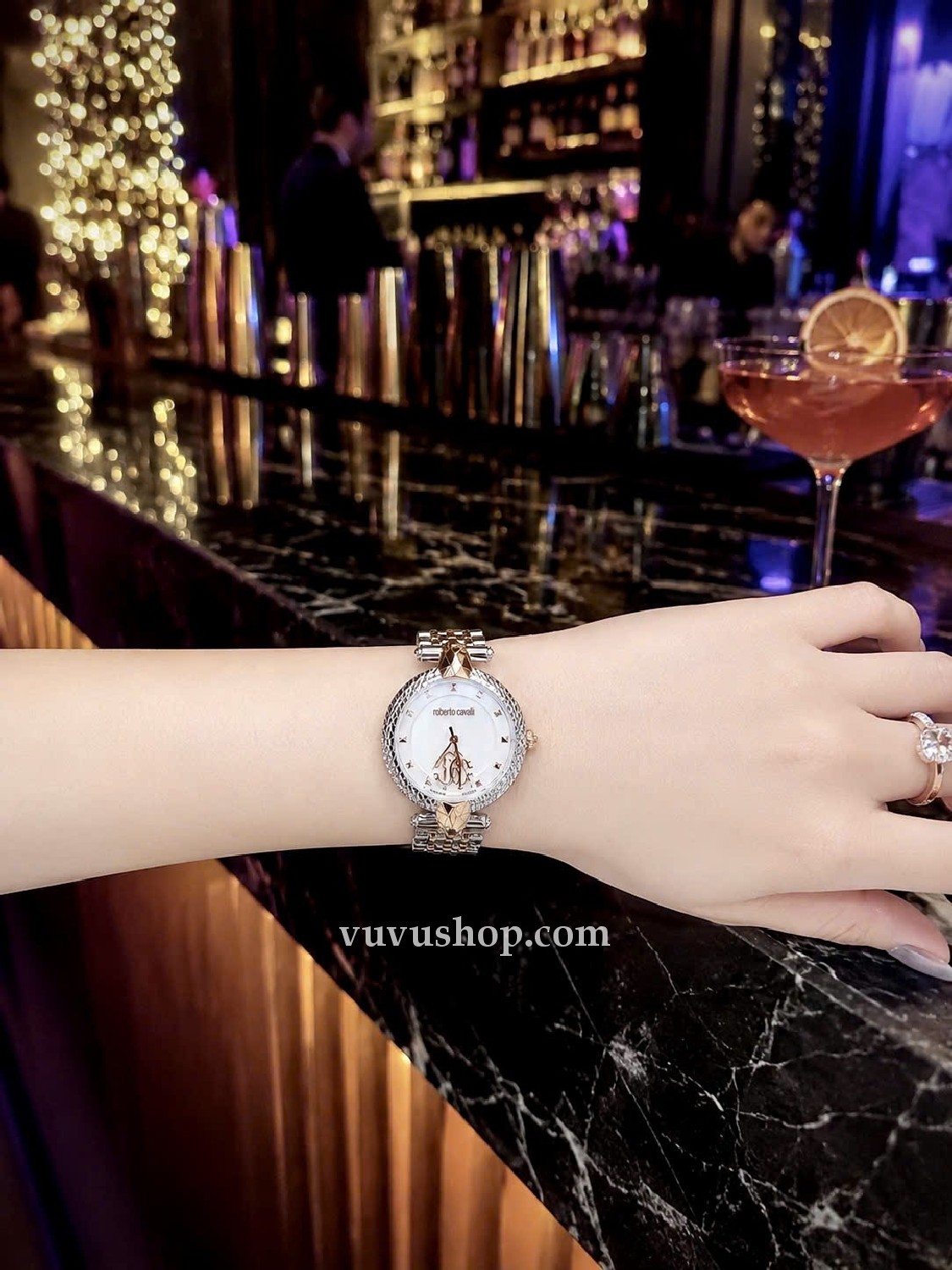 Đồng hồ nữ ROBERTO CAVALLI by FRANCK MULLER Fullbox - Ảnh 4