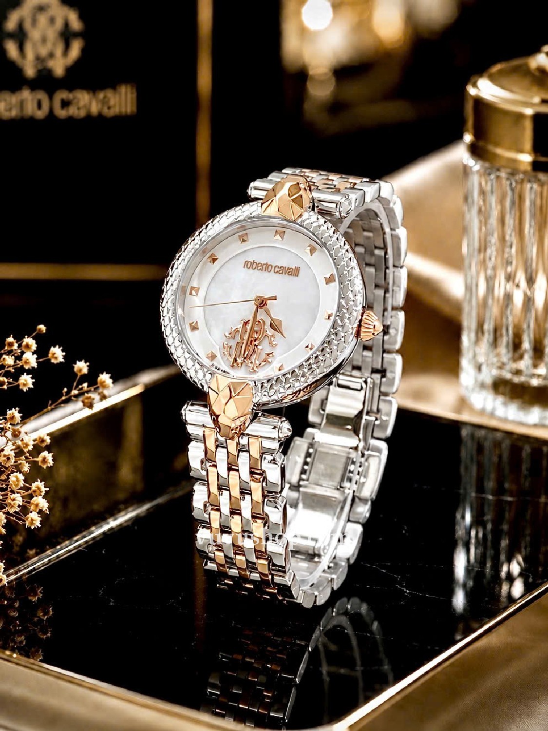 Đồng hồ nữ ROBERTO CAVALLI by FRANCK MULLER Fullbox - Ảnh 9