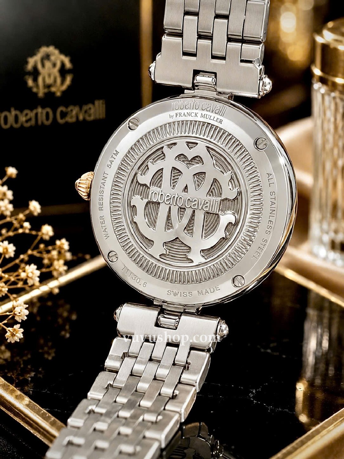 Đồng hồ nữ ROBERTO CAVALLI by FRANCK MULLER Fullbox - Ảnh 11
