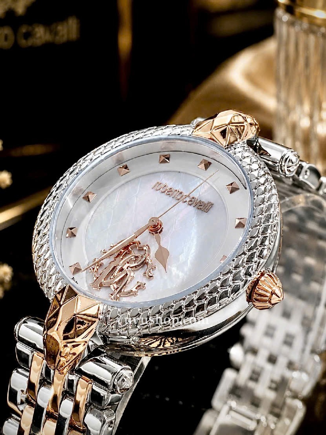 Đồng hồ nữ ROBERTO CAVALLI by FRANCK MULLER Fullbox - Ảnh 10