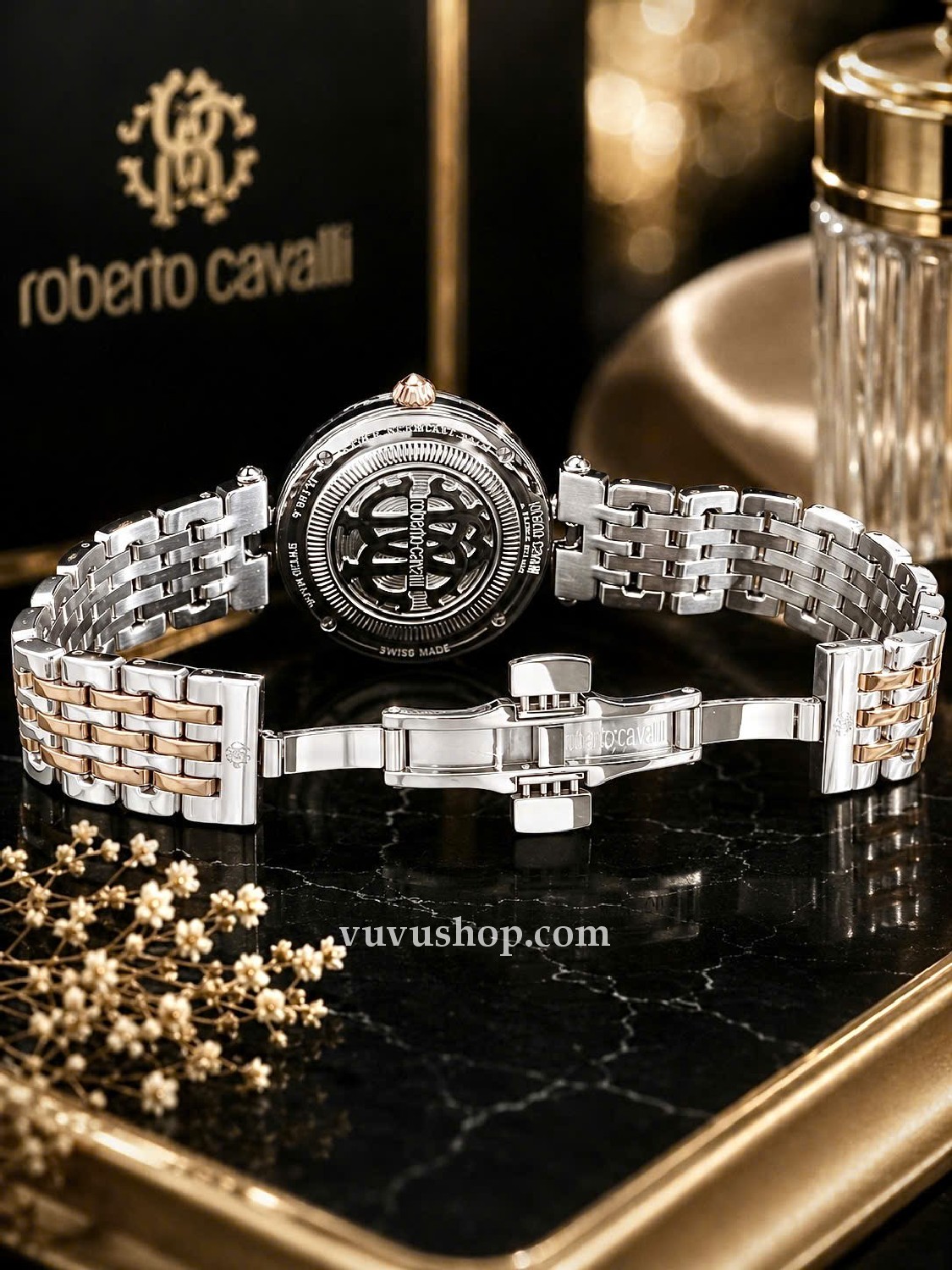 Đồng hồ nữ ROBERTO CAVALLI by FRANCK MULLER Fullbox - Ảnh 12