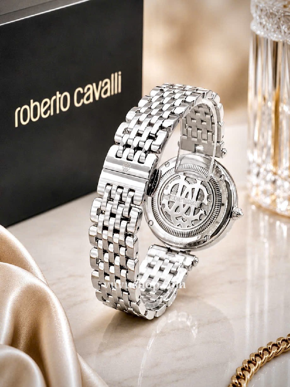 Đồng hồ nữ ROBERTO CAVALLI by FRANCK MULLER Fullbox - Ảnh 7