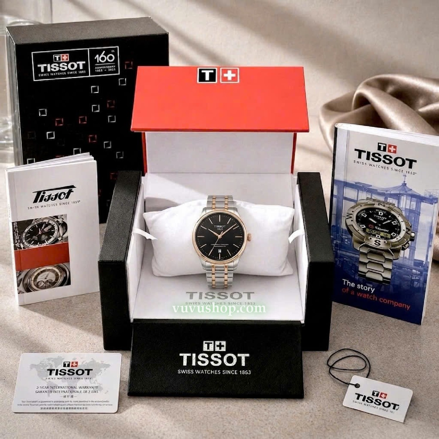 Đồng hồ nam TISSOT Chemin Des Tourelles powermatic 80 - Ảnh 9