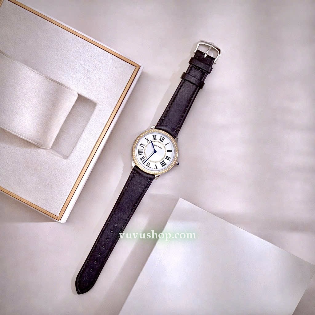 Đồng hồ nữ CARTIER Ronde Louis Quartz Fullbox - Ảnh 6