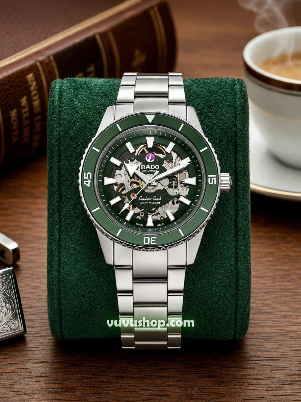 Đồng hồ nam RADO Captain Cook Skeleton Automatic - Ảnh 2