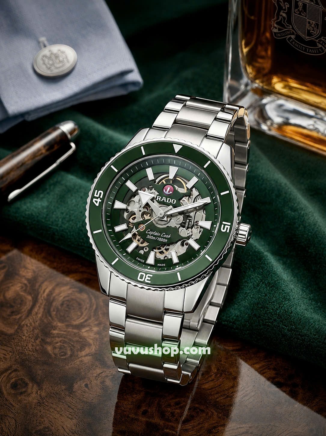 Đồng hồ nam RADO Captain Cook Skeleton Automatic - Ảnh 4