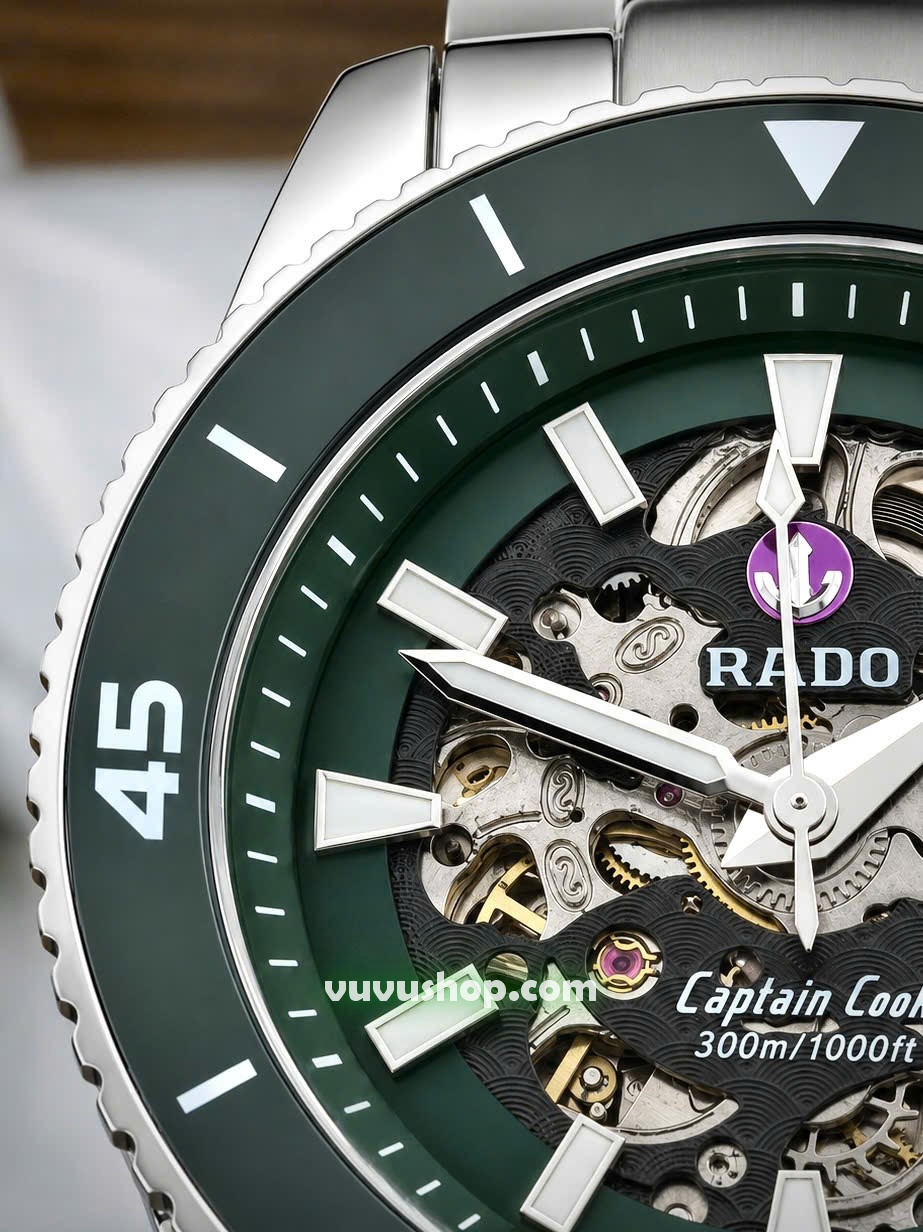 Đồng hồ nam RADO Captain Cook Skeleton Automatic - Ảnh 7