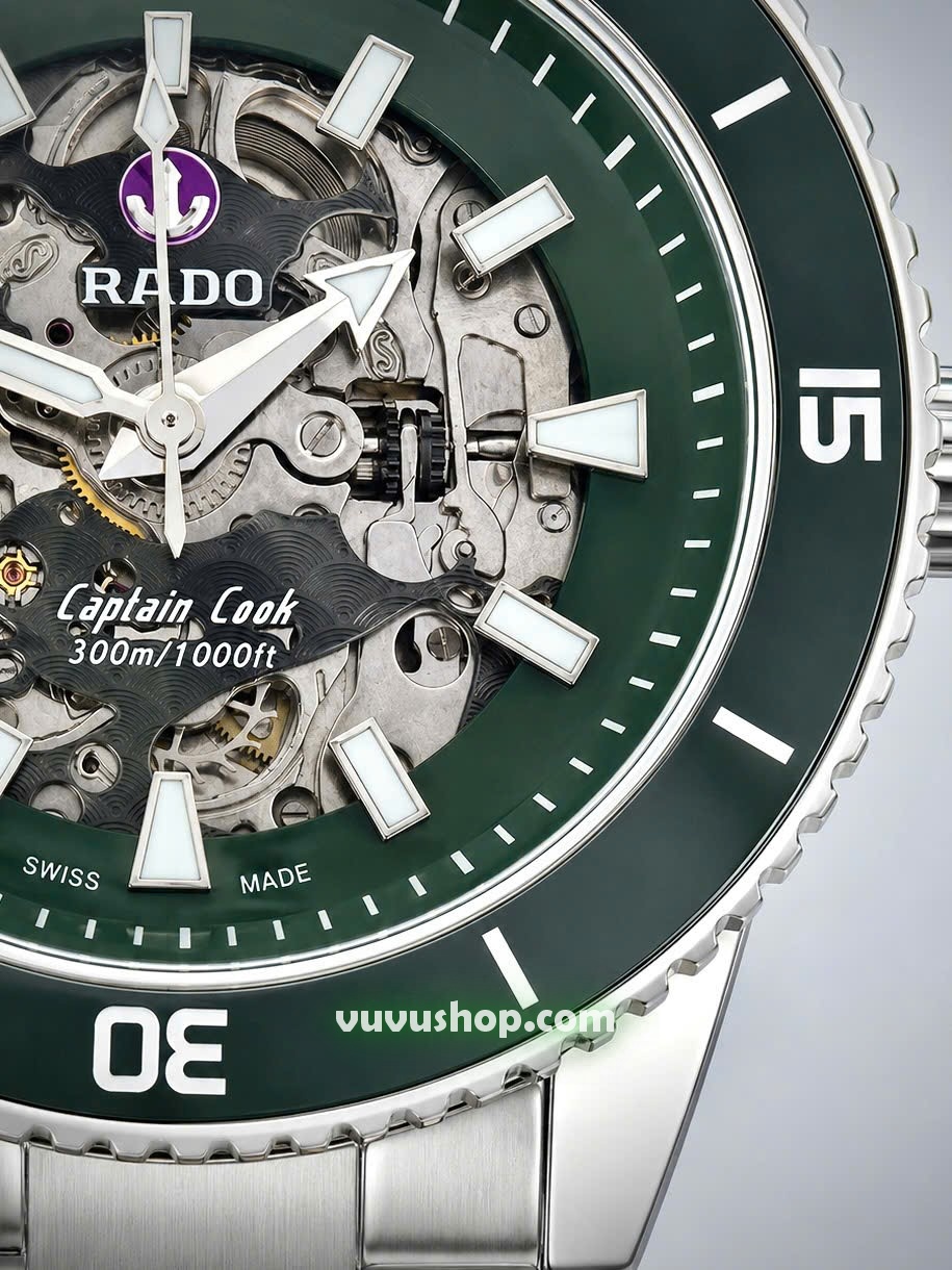 Đồng hồ nam RADO Captain Cook Skeleton Automatic - Ảnh 6