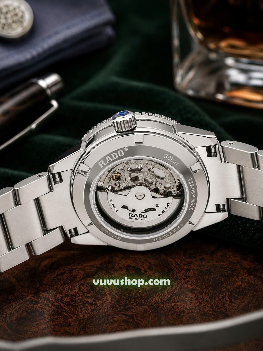 Đồng hồ nam RADO Captain Cook Skeleton Automatic - Ảnh 9