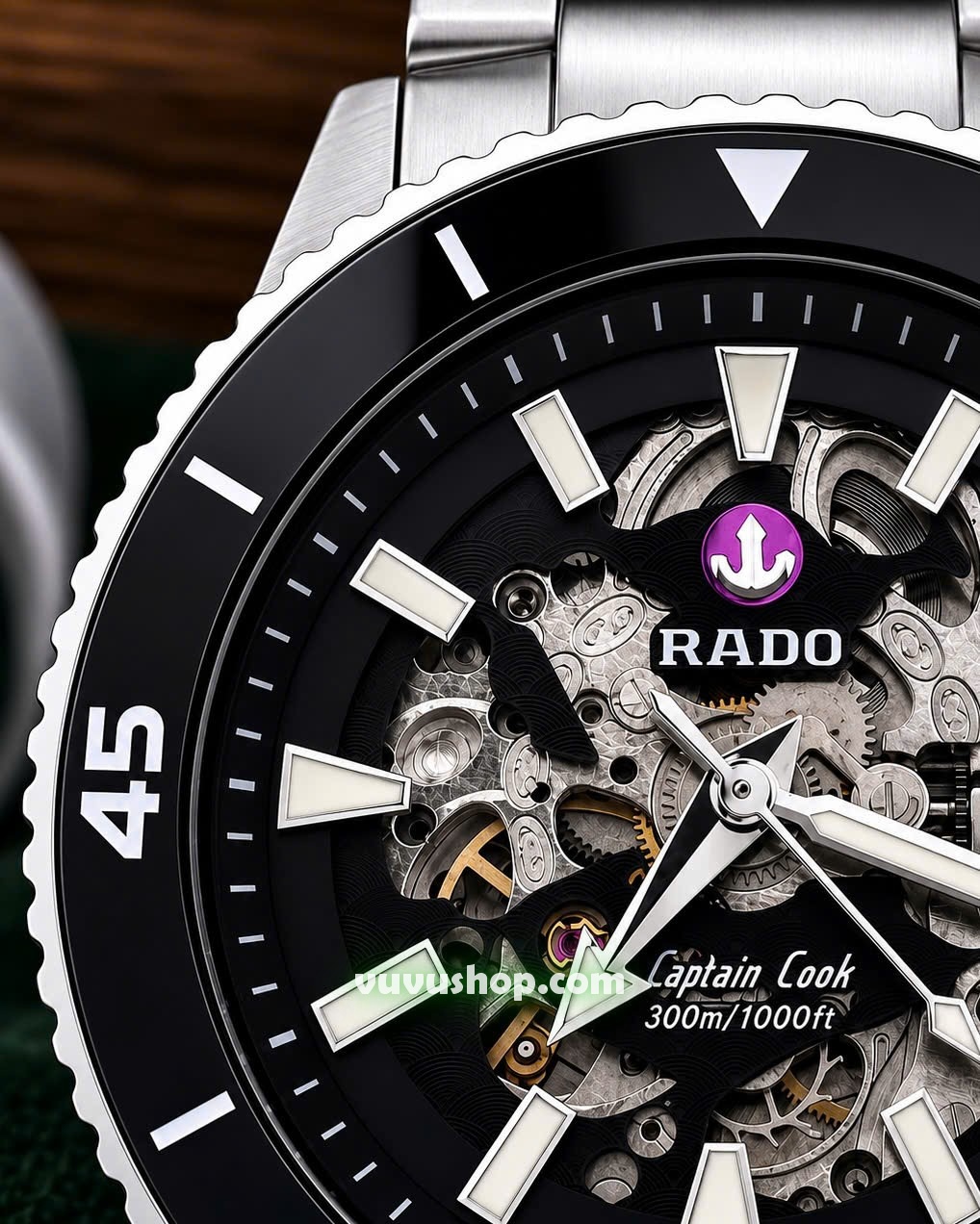 Đồng hồ nam RADO Captain Cook Skeleton Automatic - Ảnh 15